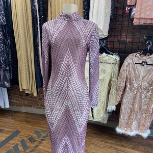 Maxi mesh dress
